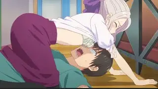 Shino CAE encima de Naoya - Kanojo mo kanojo - Girlfriend, Girlfriend - 2x8