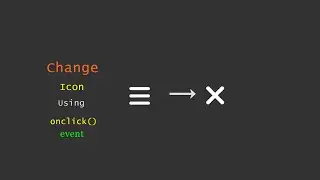 Change fontawesome icon onclick(). javascript . | Amin Coding 