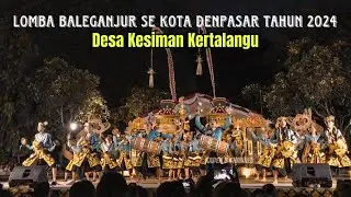 “Kertha widiasanthi” Terbaik Parade Baleganjur Se Kota Denpasar Puputan Badung 2024