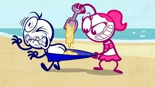 🔴 Pencilmation Live! Adventures of Pencilmate and Friends - Animated Cartoons
