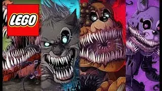 How To Build: LEGO All Animatronics FNAF || The Twisted Ones - Compilation!