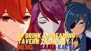 Of Drink A-Dreaming: Tavern Tales Part 1 - Kaeya/Rosaria/Diluc | Genshin Impact