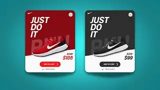 How to Design Nike UI in Canva and Figma - Advanced Tutorial