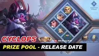 Cyclops Collector Skin Prize Pool and Release Date | MLBB April 2023 New Skin