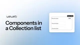 Components in a Collection list
