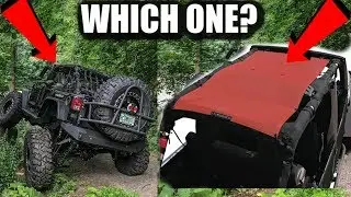 Which One Looks Better? Jeep Wrangler JK & JL Alien SunShade VS Military Netting?