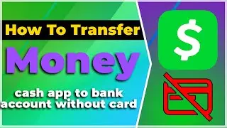 How to Transfer Money From Cashapp to Bank Account Without Card❗(2024) (Tutorial)✅