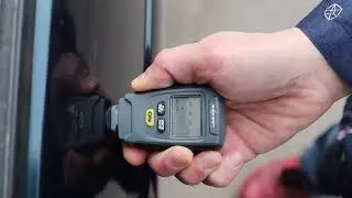 Измерение толщины слоя краски толщиномером Richmeters RM-660