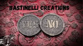 Bastinelli Creations Yes No Bronze 2Saints Coin