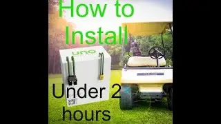 How to Install UNO 48V 90Ah Lithium Ion Golf Cart Battery EZGO