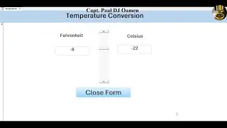 How to Create a Temperature Converter in MS Access