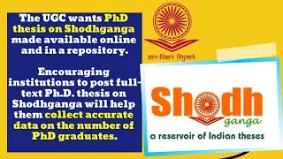 How To Upload Thesis on Shodhganga  ? Step by Step Procedure