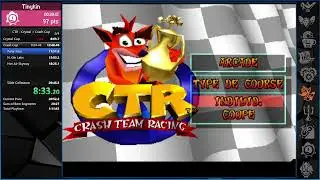 Crash Team Racing - Crystal + Crash cup - 20:08