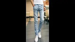 ОДЕЖДА с AliExpress – 2018! 🔵 ТОНКИЕ МУЖСКИЕ ДЖИНСЫ СТРЕЙЧ