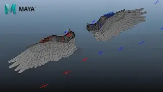 Feather Rigging Autodesk Maya