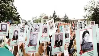Парад Победы. Бессмертный полк. Азов. 9 мая 2016