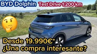 Test Drive 1.200 km con BYD Dolphin 204 cv 427 km WLTP desde 19.990 € con ayudas