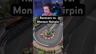 Racecars vs Monaco Hairpin