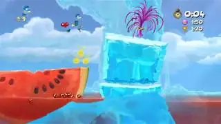 Rayman Origins, 31. По снегу (за время, кубок) ПОДПИШИСЬ ПОЖАЛУЙСТА!!!