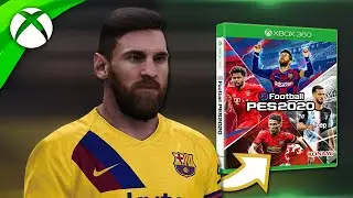 ⚠️HOJE: INSTALE DO ZERO essa NOVA ATUALIZAÇÃO do NOVO PES 2020 no XBOX 360: 08/02/2020