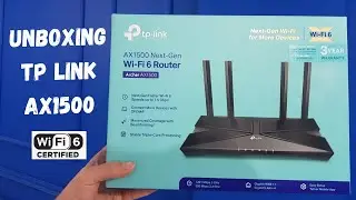 UNBOXING: TP-LINK Archer AX1500 Wireless Router | Affordable Wi-Fi 6 Gigabit Router