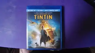 Opening to The Adventures of Tintin 2012 Blu-ray