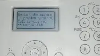 Canon ir 2420 Call Service E000808 solution