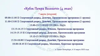 «Кубок Петра Великого» (4 этап), 7.03
