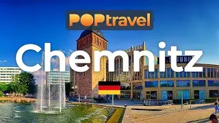 Walking in CHEMNITZ / Germany 🇩🇪 - 4K 60fps (UHD)