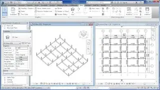 Autodesk Revit 2017 Tutorial-How to Draw Structural Column and Beam