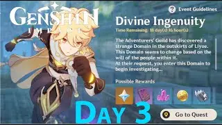 Genshin Impact | Divine Ingenuity Event Day 3