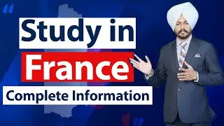 FRANCE STUDY VISA COMPLETE PROCESS 2024 | GAP | IELTS | FRANCE STUDY VISA | STUDY IN FRANCE | FRANCE