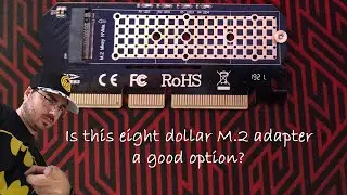 Is adding an M.2 drive port to a computer for only 8$ a good option