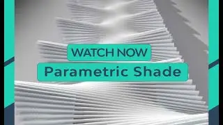 Parametric Shade | 3ds Max & Railclone Procedural Modeling Tutorial