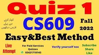 Cs609 Quiz 1 Fall 2022|cs609 quiz 1 2022|Cs609 quiz 1 solution 2022|Cs609 Quiz 1 2022 cs609 quiz 1