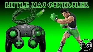 Custom Gamecube Controller - Little Mac Themed Mod and Restoration