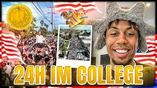 COLLEGE PARTY + CAMPUS TOUR IN KALIFORNIEN🎉🎓 XXL VLOG🔥