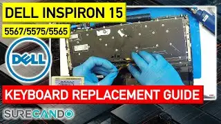 Dell Inspiron 15 Keyboard replacement guide. Rivetted method.-7566 7567 5567 5575 5565 5568 7566