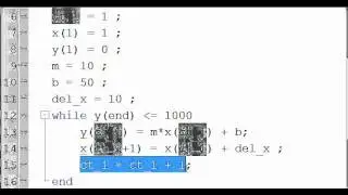 MATLAB while loop part 1