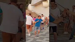 Танцы на набережной Самары. Июль 2024г. #Shorts #танец
