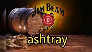 Let's Resin|| Making A Jim Beam Ashtray
