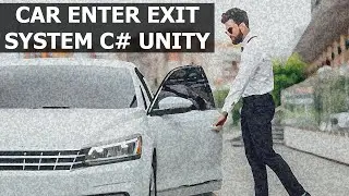 Car Enter Exit System in Unity 3d And C# | how to make a Car enter exit system in unity