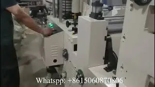 Low price two colors printing napkin paper making machine