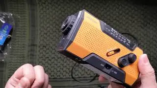 Аварийный радиоприемник FosPower FOSPWB2376/FosPower 2000mA Emergency Solar Crank NOAA Weather Radio