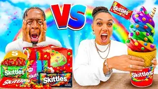 Ice Cream Vs Real Food Challenge!