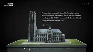 Digital anniversary of the St. Rumbold’s Tower in web augmented reality