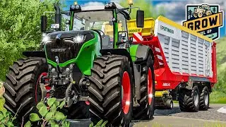Stroh Stroh Stroh! Wir müssen endlich Leveln 🚜 Grow Level Up #110 LANDWIRTSCHAFT SIMULATOR 22