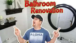Easy DIY Bathroom Reno - Before and After Transformation! 