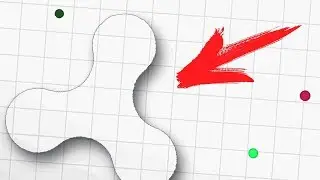 SPINNER TRICKS! INVISIBLE FIDGET SPINNER CHALLENGE! SLITHER.IO + SPINZ.IO GAME