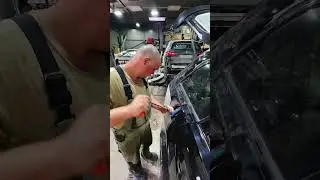 Реставрация крыла на Audi q7 